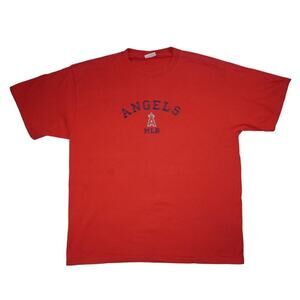 Vintage Angels MLB Lee Sport Red Graphic T-Shirt Men’s XL